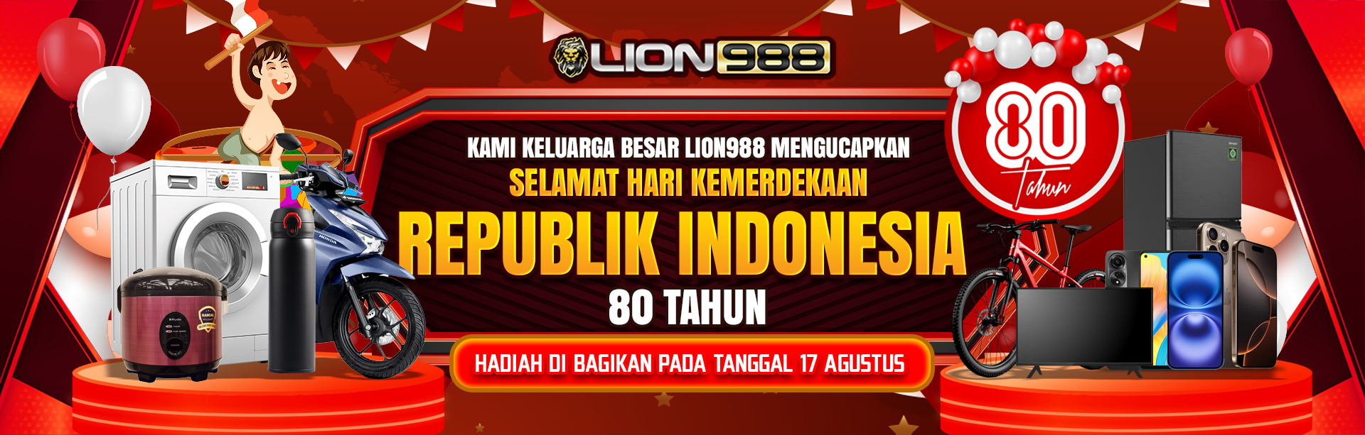 LION988 MENGUCAPKAN 17 AGUSTUS 