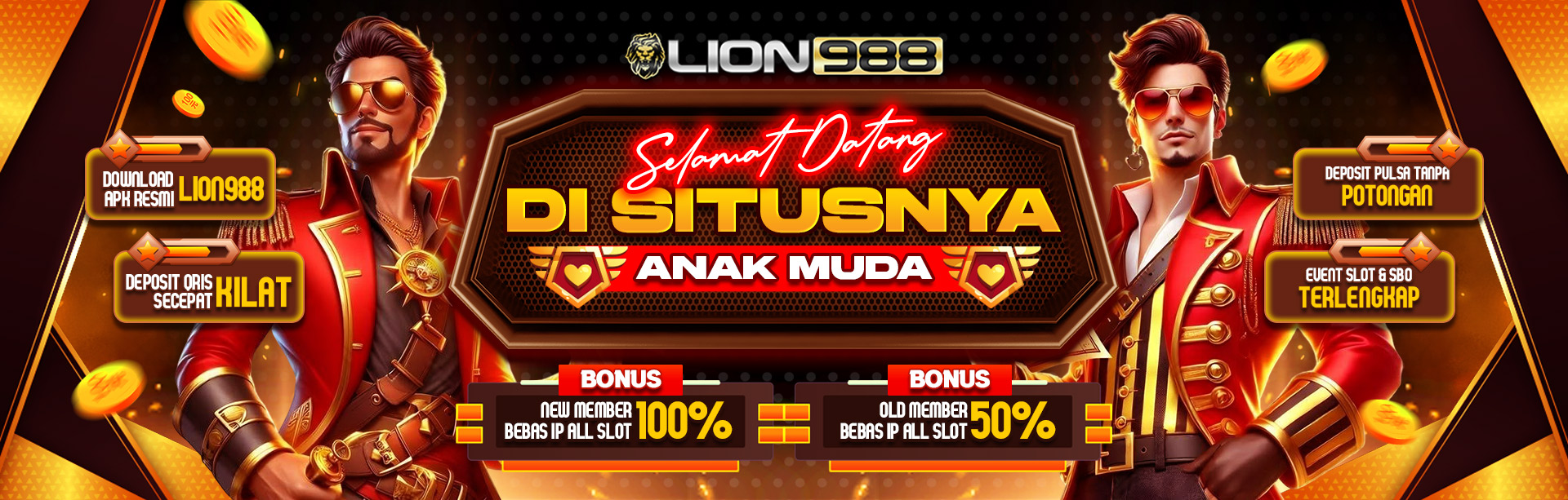 LION988 SITUS SLOT ONLINE RESMI