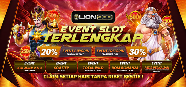 EVENT SLOT TERLENGKAP DI LION988