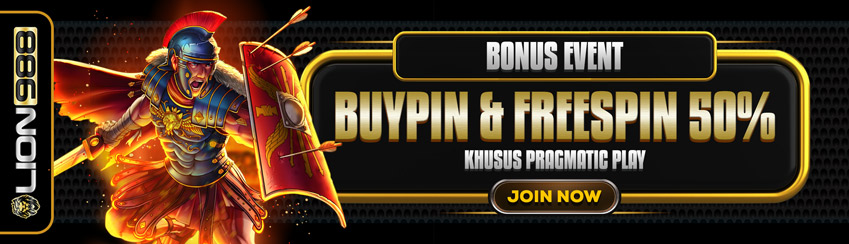 LION988 : EVENT FREESPIN & BUYSPIN 50% SLOT PRAGMATIC PLAY
