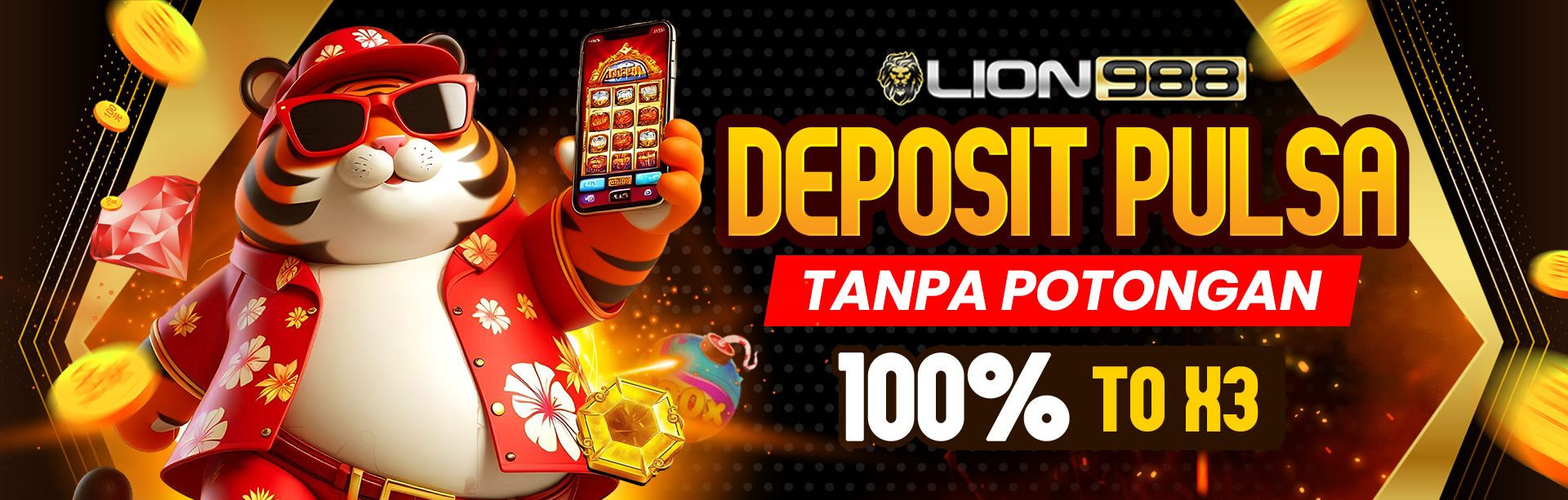 DEPOSIT PULSA TANPA POTONGAN TERBAIK